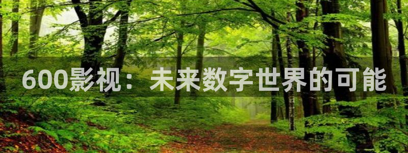 金牌影院正版：600影视：未来数字世界的可能